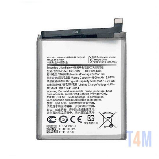 BATERÍA SAMSUNG GALAXY A02S/A025/A03S/A037 HQ-50S 5000MAH